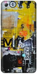 aadia Gionee Pioneer P5w Matte Vinyl Graffiti Printed Mobile Skin Sticker with Scratch Resistant Lamination