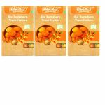 Blueneck Butterscotch Green Tea Oats Vegan Cookies | Biscuit Combo | High Protein & Fiber | Healthy Biscuit for Kids and Adults | Gift Pack | 200 gm | Pack of 3