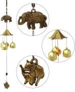 Buyab Factory Grey, Multicolor Aluminium Positive Energy Windchime M-Bf-298 - 32 Inch