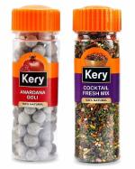 Kery Anardana Goli & Cocktail Fresh Mix Mukhwas Mouthfreshener, 2 Bottles, 250g