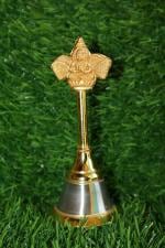 Effigy onlinehub Metal Hand Held Temple Bell Pooja Garud Ghanti.Religious and Spiritual Item