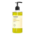 inatur Refreshing Hand Sanitizer Gel 500ml, Gentle on Skin, enriched with Lemon Extract & Aloe Vera