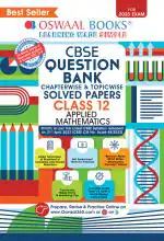 Oswaal CBSE Chapterwise & Topicwise Question Bank Class 12 Applied Mathematics Book (For 2022-23 Exam)