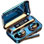 BBOSS F9 TWS Earbuds 13mm HD Dynamic Driver, Touch Controls Bluetooth Headset Wireless in Ear Earbuds with mic Dynamic Driver, Immersive Audio, Touch Control