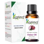 KAZIMA Onion Essential Oil Natural Oil For Skin Care and Hair Care, 15 ml
