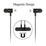 Home Sansar Wireless Sports Bluetooth Magnet Earphone Hand-Free Headphone for All Smartphone