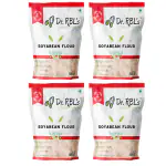 Dr. RBL's Soya Flour | No Preservatives | Gluten Free | Rich in Micro Nutrients 500g Pack of 4