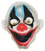 My Party Suppliers Multicolor 3D Eyes Joker Halloween Scary Mask, Clown Themed Camouflage Face Mask Cosplay For Party, Halloween Theme Party Party Mask