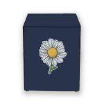 HIZING Waterproof washing machine cover Made for Havells-Lloyd 6.0 kg Fully Automatic Front Load Puro(LWMF60SX1) Solid Blue sunflower print