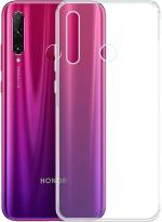 BINTAGE Back Cover for Honor 10i (Transparent, Dual Protection, Pack of: 1)