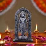 Awesome Craft Ram Lalla 3D Engineered Wooden Idol Decorartive Showpiece Ayodhya 7 Year Old Ram Lalla For Home Temple, Divine Place , Car Dashboard
