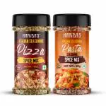 HARIBAS Combo Pasta Seasoning 40gm and Pizza Seasoning 60gm Pizza Dominos Seasonings (100 g)