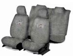 Wishwell Grey Cotton Car Seat Cover for Chevrolet Sail UVA (Pack of 4)