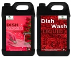 HEALHERB Dish Wash Gel 5L Eco-Friendly, Herbal | Tough On Grease, No Residue