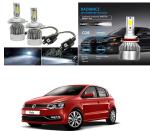 Feelitson White Car C6 H4 Compact Design 36W/3800Lm Led Headlight For Volkswagen Polo Type-2 (Pack Of 2)
