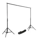 Won Black Filming Backdrop Stand Back Screen Support System 2 In 1