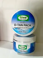 Nion Natural D-Tan Glowing Skin Face Mask For Men Women