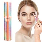 BeeDuck 2 in 1 Multicolor Plastic Eyebrow Trimmer & Facial Hair Remover for women