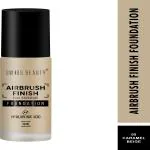 Swiss Beauty Airbrush Finish Full Coverage Foundation - (Caramel Beige, 30ml)