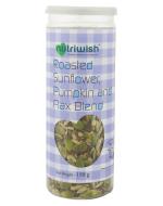 NUTRIWISH Roasted Seeds - Sunflower, Pumpkin & Flax Seed Blend 150 gm