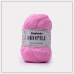 vardhman knitting yarn DROPILL yarn (Pack of 4 balls - each ball -100 gm, total 400 gm) LIGHT PINK colour