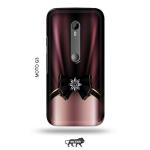 Tweakymod Printed Elegant Design Back Cover For Moto G3