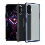 Foso Xiaomi Redmi K40 Gaming 5G Transparent Polycarbonate, Thermoplastic Polyurethane Shock Absorbent Back Cover 20.1 x 11.1 x 1.8 cm