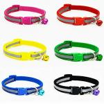 THE DDS STORE Dog and Cat Collar Adjustable with Bell 11.99 x 5.99 x 4 cm Multicolor ( Pack of 2)