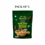 Manpras Pani Puri Masala 50 gm, 100% Natural, No Preservatives, Zip Lock Packing [Pack of 5]