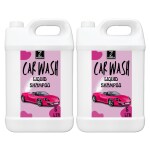 ZIVANTIX Car wash shampoo Liquid pink 10 Liter pH Neutral, Thick Suds With Shine Enhancing Formula - Bubblewash Snow Car Foam Shampoo That Works With Both Bucket Wash And Foam Cannon