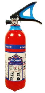 Eco Fire Red Abc Powder Type Fire Extinguisher, 1 Kg (Pack Of 4 )