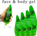 Lilium Regenerating Aloe Vera Face And Body Gel, 120 Ml (Pack Of 4)
