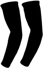 Roniks Nylon Arm Sleeve For Men & Women (Free, Black)