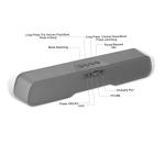 DAEWOO Bluetooth Speaker with RGB LED Light HiFi Sound Quality Speaker Christmas