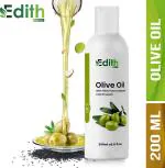Edith Naturals Olive Oil, Hair Growth, Skin, Face Massage, Nourishment, Fine Lines &Amp; Wrinkles Hair Oil (200 Ml)