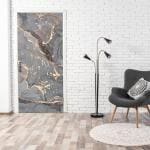 Asian Paints EzyCR8 Agate Mosaic Art2 Door MuralDoor Sticker Medium Removable Sticker (Pack of 1)