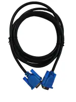 Supreme Accessories VGA to VGA Connector Cable | Pure copper wire, Flexible Wire for 15 pin VGA Port | for Connecting Laptop, CPU to Monitor, LCD, LED, TV & DVR (5 Meter)