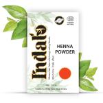 Indalo Natural Henna (Lawsonia Inermis) Hair Colour Powder for Men & Women | No Ammonia, No PPD, No Peroxide & No Paraben - 100gm
