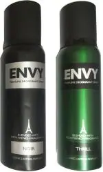 Envy Noir Deodorant Spray, Thrill Deodorant Spray Deodorant Spray, 120 Ml (Pack Of 2)