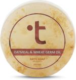 Twasa Oatmeal And Wheat Germ Oil Soap Exfoliates Skin for Men and Women 100 g