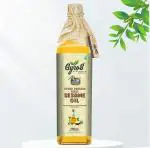 GYROS Stone Cold Pressed White Sesame Oil 500ML | Til Oil Stone Pressed Gingelly Oil | Natural Unrefined Sesame Oil for Cooking | No Adulteration | 100% Pure & Natural Edible Sesame Oil