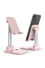 Bakeey Licheers Pink Aluminium Angle Height Adjustable Phone Stand For Desk