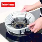 Hindflame Gas Saver Burner Stand(Pack Of 2) Gas Chula Burner Gas Saver Stand Jali Ring Fire & Windproof Energy Saving, Gas Chula Support Stand 4 Legs Home Pan Protectors, (Pack Of 2)