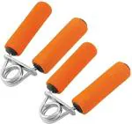 Fox Hand Grip, Hand Grip For Gym, Hand Grip Strengthener, Hand Gripper, Hand Grip For Gym Workout, Hand Grip Exerciser, Hand Gripper For Men, Women, Boys & Girls (Pack of 2) (Orange Foam)