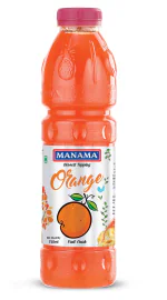 Manama Orange Crush for Dessert Toppings to Make Ice Creams, Shakes and More, 750ML