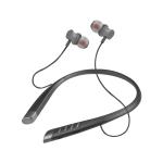 FPX POWER IN YOUR HAND Champion Neckband with 60 Hrs Playtime, Extra Deep Bass, quick paring with Bluetooth v5.0 Headset, IPX4 water & sweat resistance earbuds (GREY, In the Ear, Wireless Earphone)