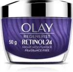 Olay Night Cream: Regenerist Retinol 24 Moisturiser, 50 Ml