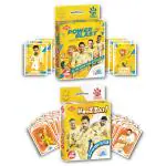 KAADOO CSK Cricket Team Card Games(6+ Year Old's)-Combo Game(2 in 1)-Perfect for IPL Lovers