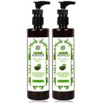 Herbal Khadi Neem Aloevera Natural Herbal Shampoo Anti Dandruff, Anti Fungual, 400 ml