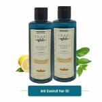 Meghdoot Ayurvedic Anti Dandruff Hair oil 210ml Pack of 2